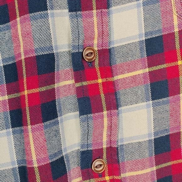 Weather proof men's long sleeves button down flannel shirt size 2X - Picture 4 of 13